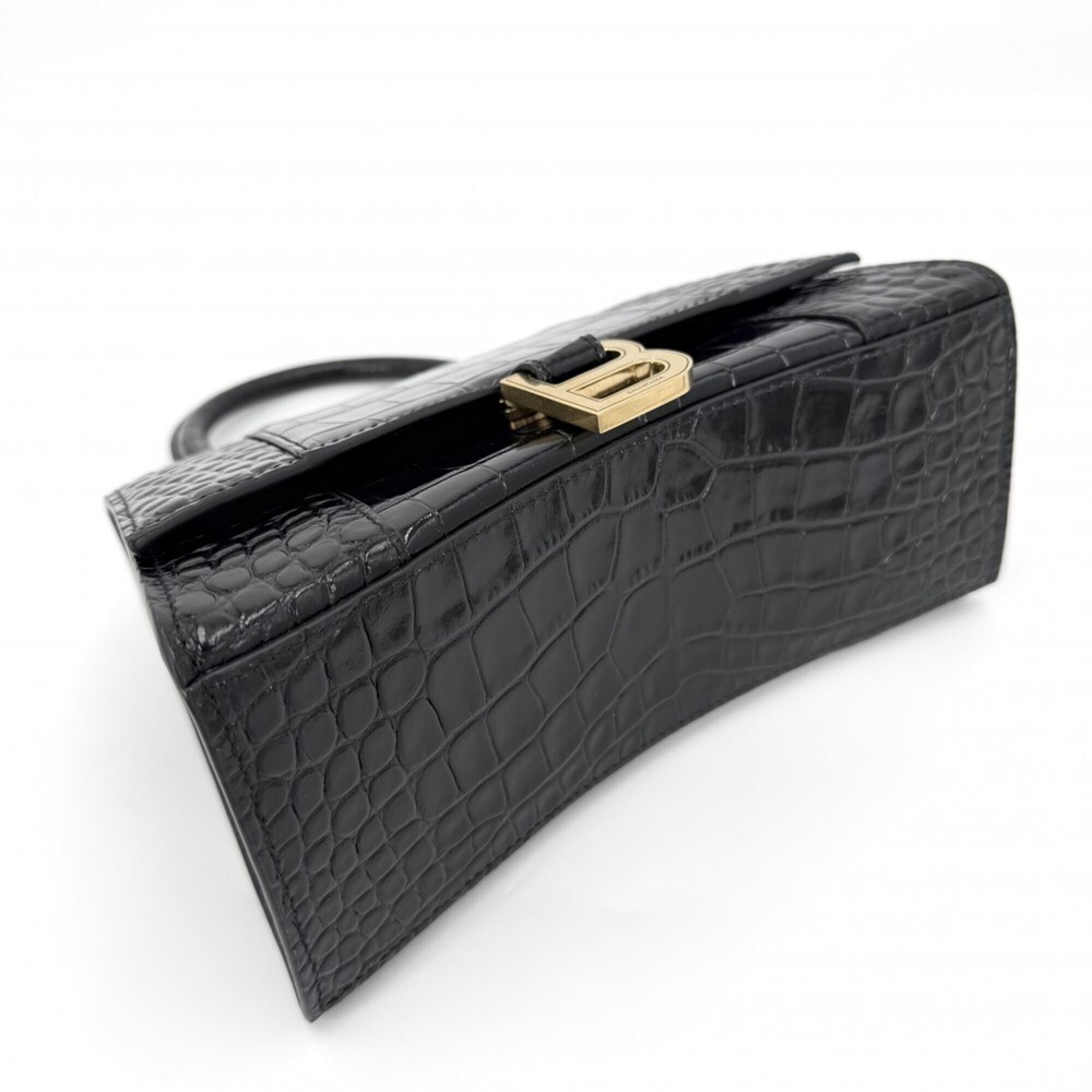 Balenciaga Women's Hourglass Small Handbag Shoulder Bag Crossbody HOURGLASS C... - Picture 3 of 10